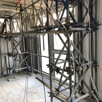 Dock Street, London E1 - Structural Horse scaffold inspection